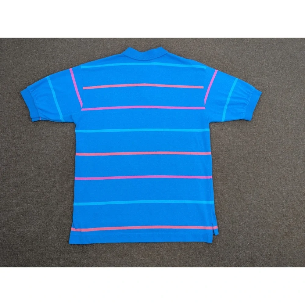Vintage Levis Medium Shirt Men's Silver Label Blue Stripe Button Collar